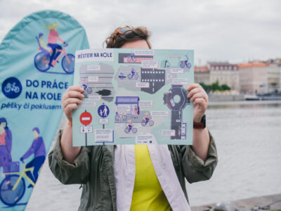 Nová infografika Městem na kole