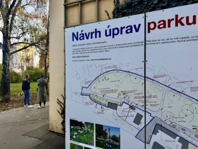 Praha 1: Průjezd parkem Kampa bude bez oddělené cyklostezky