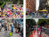 Příklady asfalt-artu ve světě. Zdroj: Pěšky městem