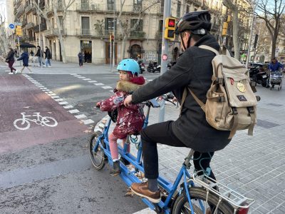 Barcelonou na kole (a&nbsp;s&nbsp;dětmi)