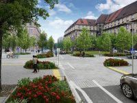 Plánovaná rekonstrukce křižovatky v centru Poznani.  Zdroj: Jacek Jaśkowiak