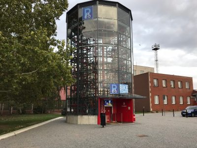 Cyklověž v Pardubicích v budoucnu umožní platbu bankovní kartou
