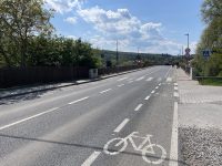 Cyklopruh na mostě. Zdroj: Jiří Motýl