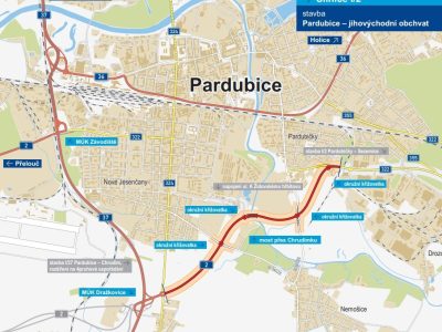 Pardubice investují 36 milionů do pozemků pro cyklostezku u obchvatu
