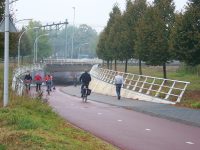 V úterý i středu večer na cyklostezce pořád někdo byl. Zdroj: Václav Kříž