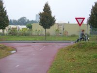 Křižovatka cyklostezek ve městě bývá v Nizozemsku vytíženým místem. Zdroj: Václav Kříž