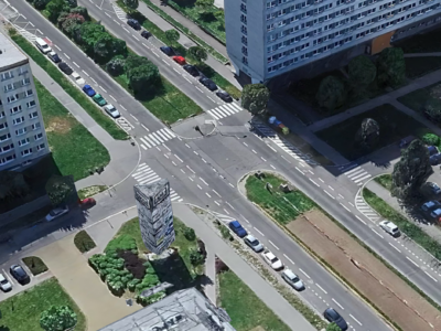 Praha 4: Rekonstrukce křižovatky na Novodvorské zlepší přechody i průjezd cyklistů