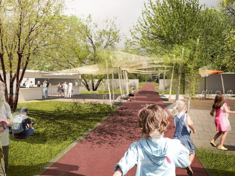 Praha dokončuje Centrální park na Jižním Městě: cyklotrasa A22 se přesune na sever