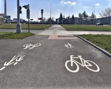 V pražských Malešicích vzniká cyklo-legalizace podél Teplárenské ulice