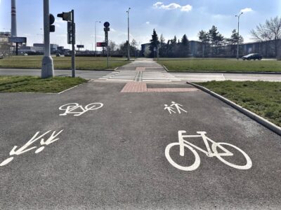 V pražských Malešicích vzniká cyklo-legalizace podél Teplárenské ulice