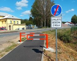 Havlíčkův Brod využil dávno zrušené vlečky pro cyklostezku