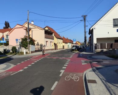 Slovensko opět šokuje. Cykloměsto Senec staví ulice jako z Nizozemska